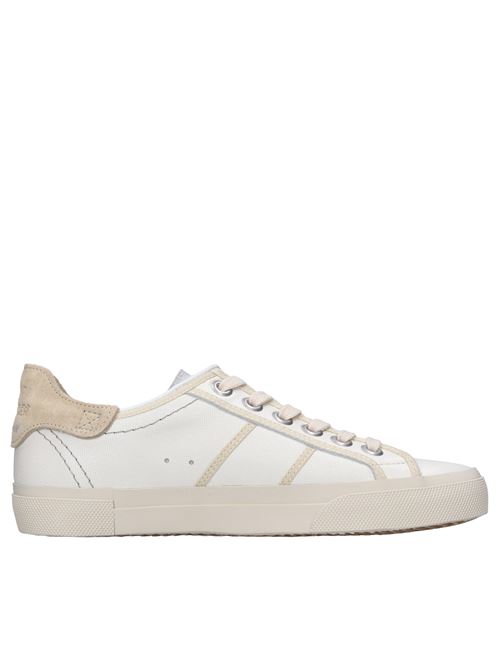 Sneakers in pelle e tessuto HIDNANDER | MESA HF2WS550 520BIANCO-BEIGE